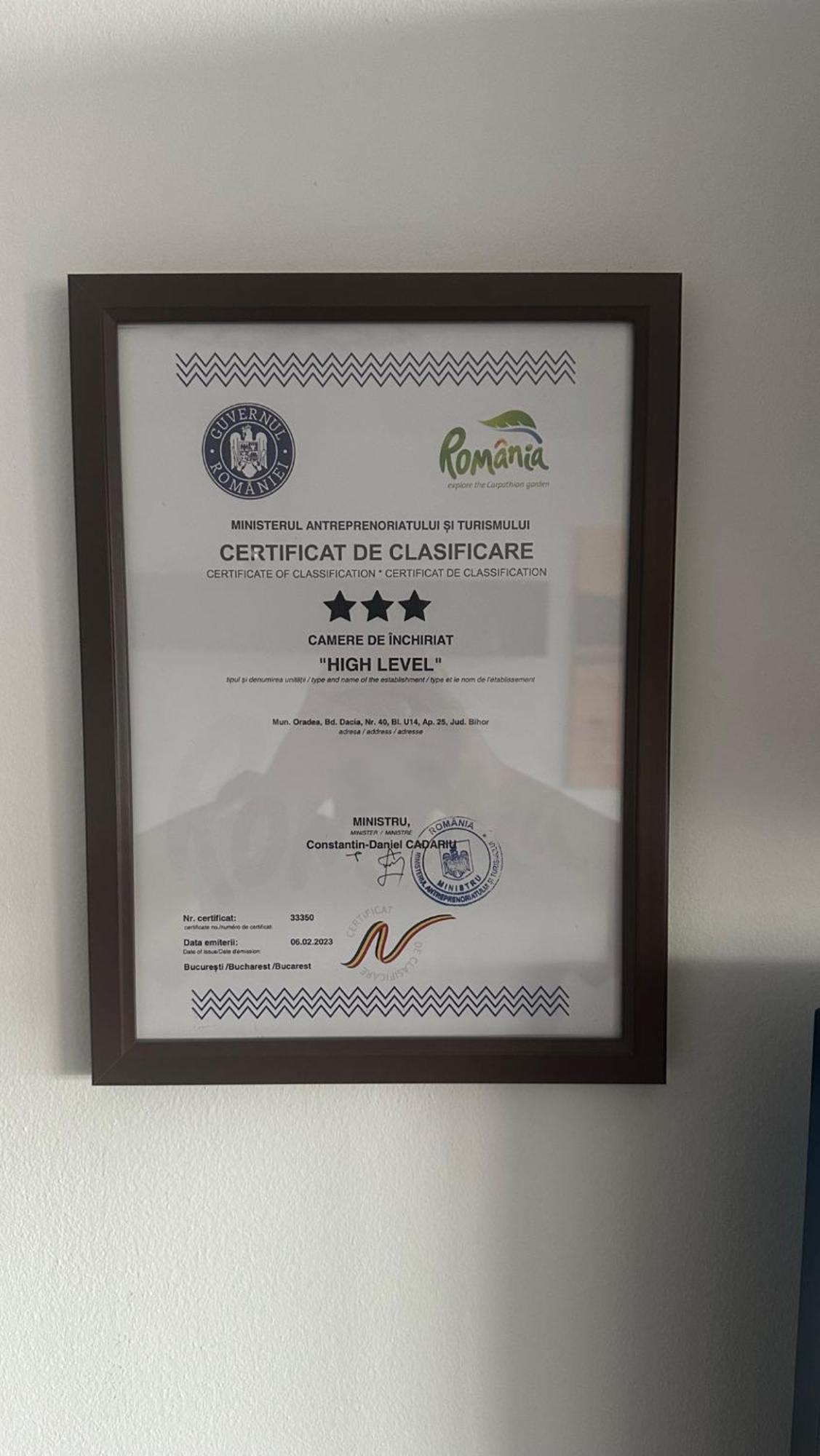 High Level Apart Oradea Free Reserved Parking 외부 사진